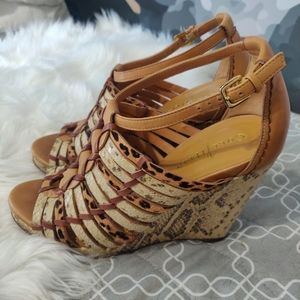 Cole Haan Women's Air Minka Wedge Sandal - Size 6.5 B